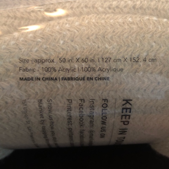 Mark and Graham Color Block Throw - Picture 4 of 4